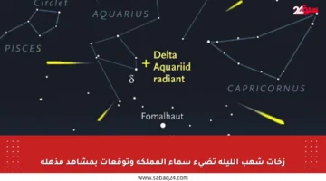 زخات شهب الليلة تضيء سماء المملكة وتوقعات بمشاهد مذهلة